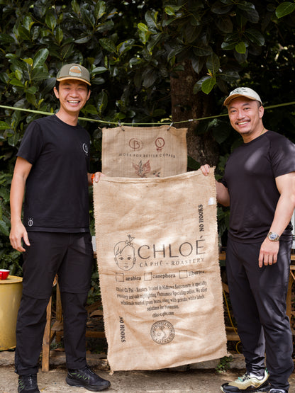 Chloé Cà Phê — Decaf Nam Ban Fine Robusta Anaerobic Natural Coffee Beans | Lâm Đồng, Việt Nam